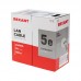 Кабель витая пара F/UTP, CAT 5e, ZH нг(А)-HF, 4PR, 24AWG, INDOOR, SOLID, оранжевый, 305м, REXANT Кабель витая пара F/UTP, CAT 5e, ZH нг(А)-HF, 4PR, 24AWG, INDOOR, SOLID, оранжевый, 305м, REXANT