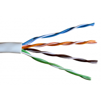 Кабель витая пара УРАЛНЕТ U/UTP Cat 5e PVC нг(А)-LS 4х2х0,52 305м, медь, серый Кабель витая пара УРАЛНЕТ U/UTP Cat 5e PVC нг(А)-LS 4х2х0,52 305м, медь, серый