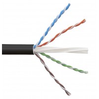 Кабель связи симметричный СКО U/UTP Cat 6 PE 4х2х0,54 Outdoor 305 м