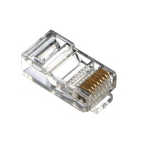 Коннектор RJ-45 (8P8C) Cat 5e проходной Коннектор RJ-45 (8P8C) Cat 5e проходной